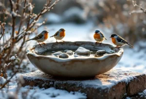 Cet objet du quotidien validé par la LPO empêche l’eau des oiseaux du jardin de geler tout l’hiver, sans aucune électricité