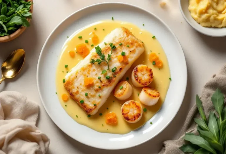 Cette sauce facile relève tous les poissons – elle sublime aussi les Saint-Jacques