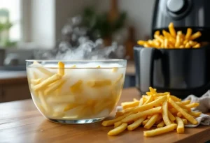Depuis que je fais ça, mes frites Airfryer sont parfaites : je vous révèle ma fameuse astuce de l’eau chaude