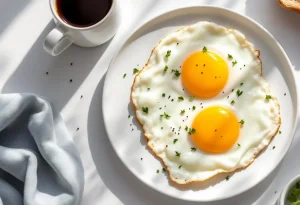 J’ai remplacé l’huile et le beurre dans mes œufs frits : un plat ultra léger mais toujours aussi gourmand