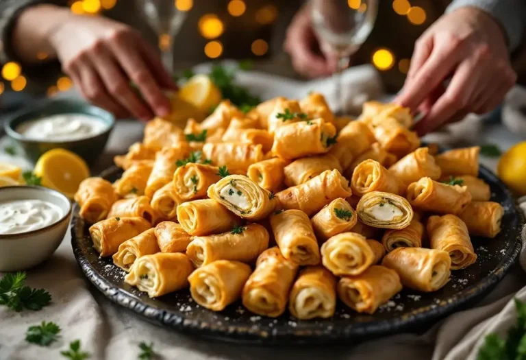 « J’ai trouvé LA recette d’apéro des fêtes » : mes roulés ultra croustillants à la pâte filo font un carton (prêts en 15 min)